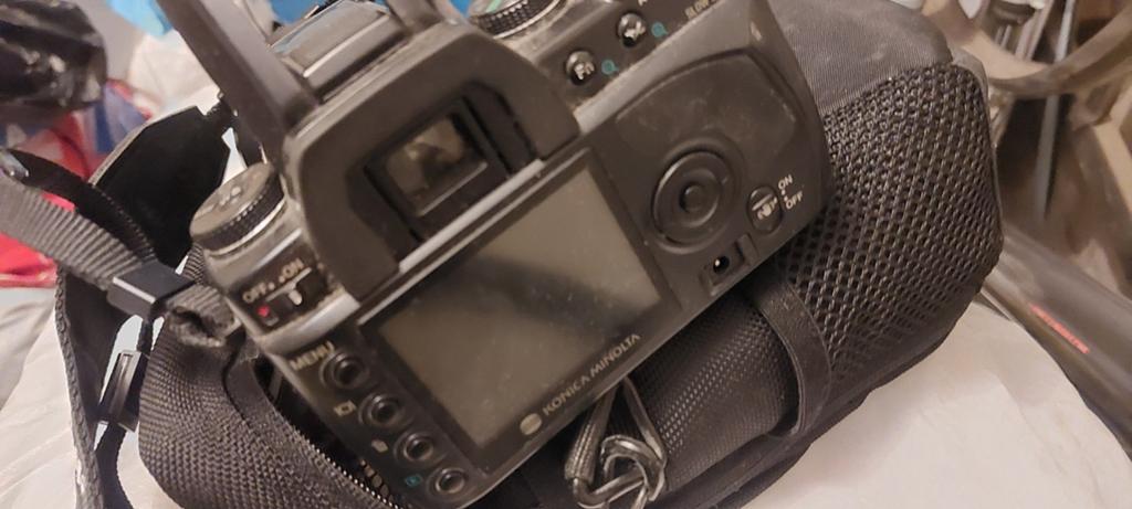Konica Minolta Dynax 5D Spiegelreflexcamera, Audio, Tv en Foto, Fotocamera's Digitaal, Ophalen of Verzenden, Gebruikt, Spiegelreflex