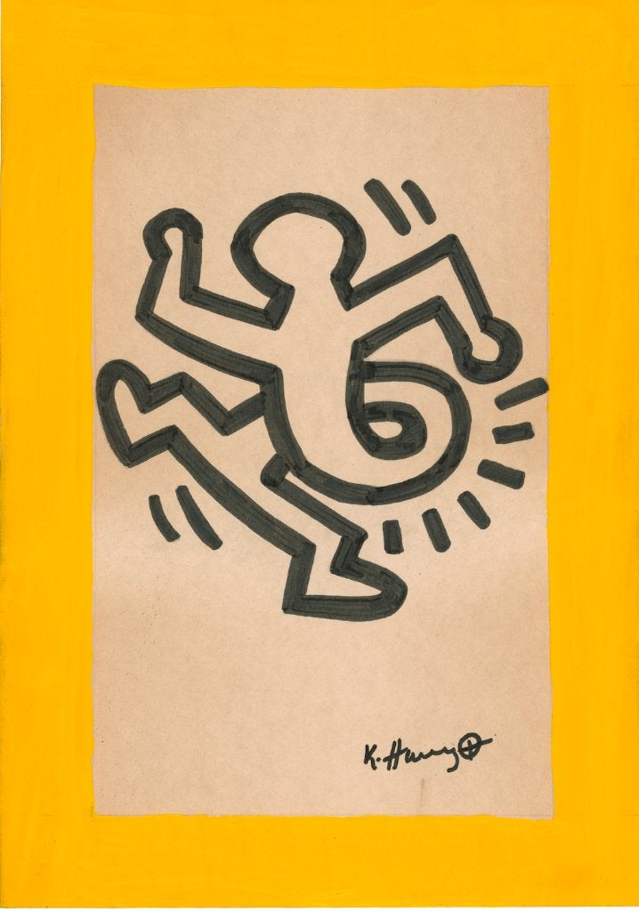 Keith Haring Artwork, Ophalen of Verzenden