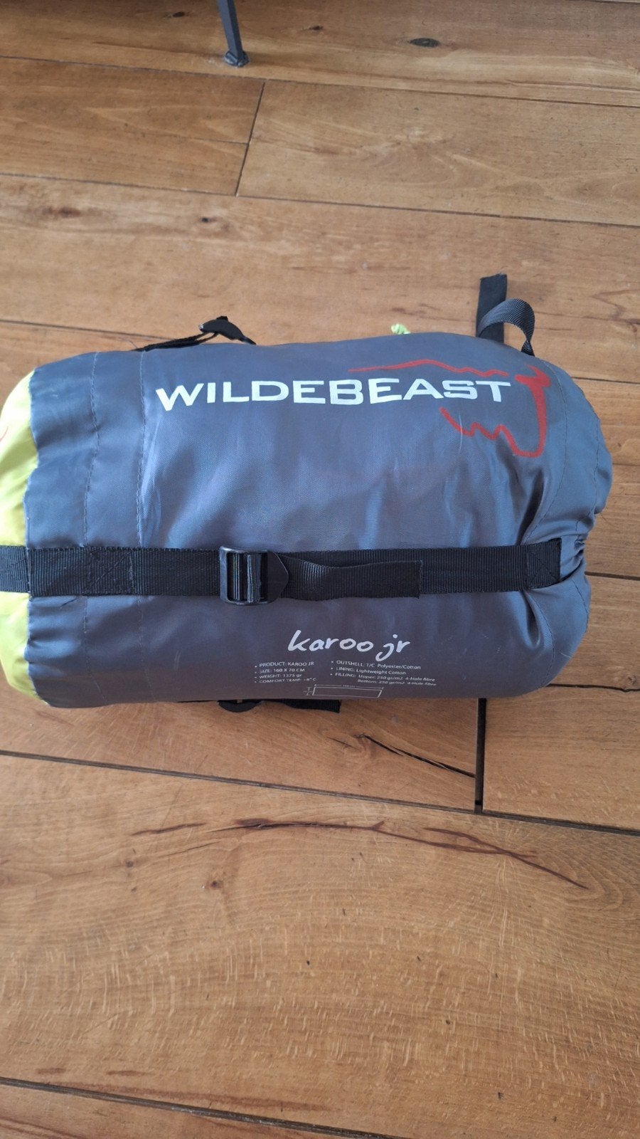 3x kinderslaapzak Wildbeast 160x70 cm, Caravans en Kamperen, Tenten, Ophalen of Verzenden, Gebruikt, Tot en met 3