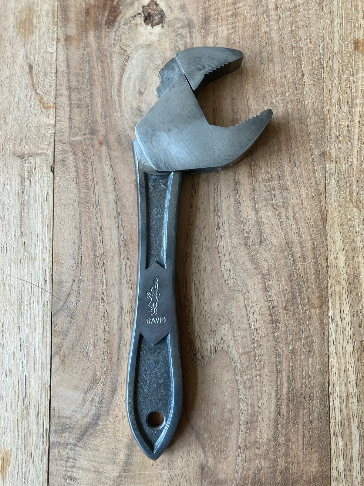 Vintage David snelverstelbare moersleutel, Antiek en Kunst, Antiek | Gereedschap en Instrumenten, Ophalen of Verzenden