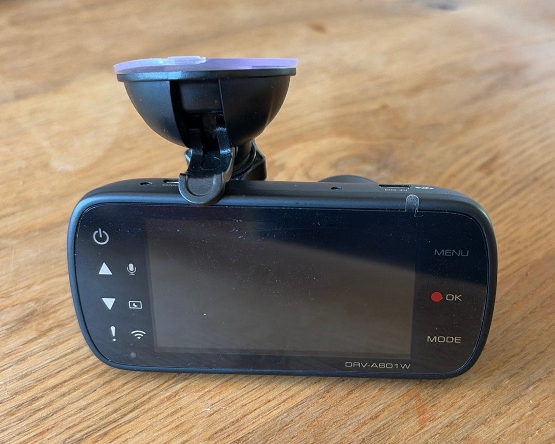 Kenwood DRV-A601W 4K Dashcam met GPS en WiFi, Ophalen, Zo goed als nieuw