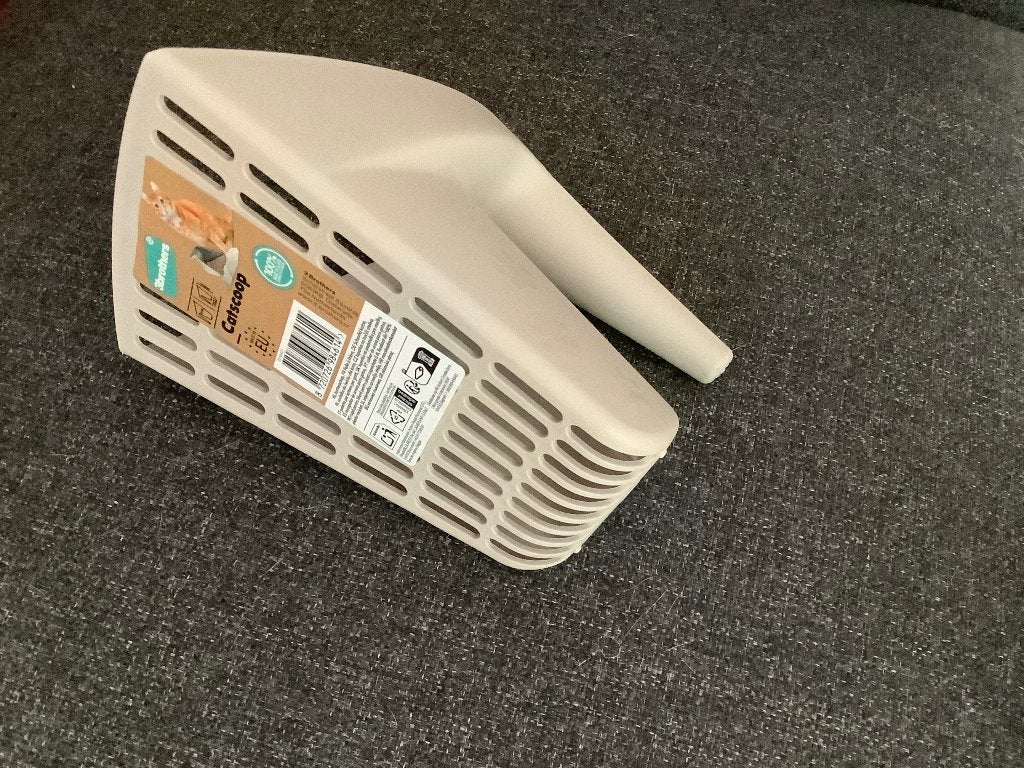 Kattenbak schep nieuw  scoop beige, Ophalen of Verzenden, Nieuw
