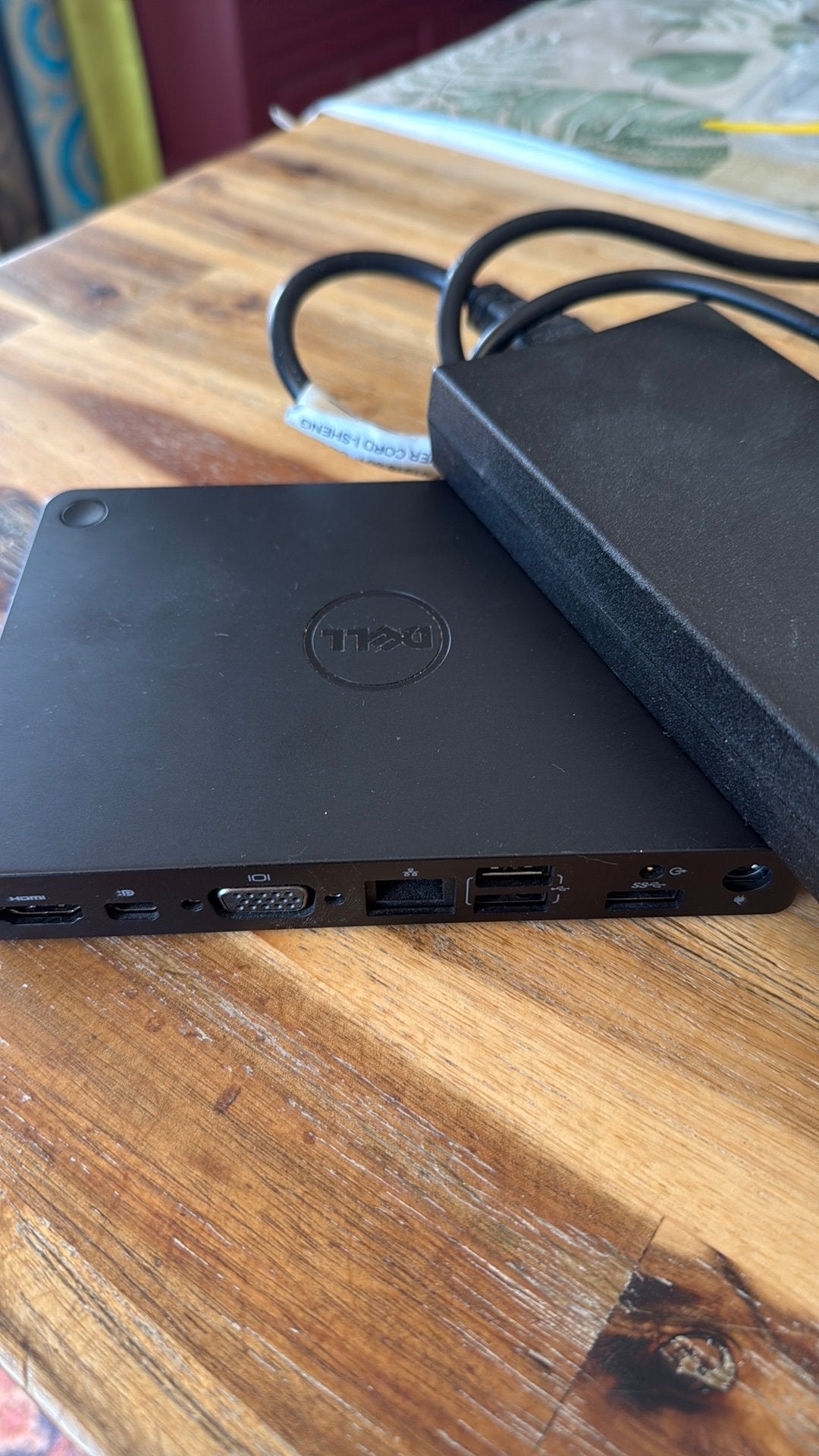 Dell WD15 USB-C Docking Station met adapter, Computers en Software, Dockingstations, Zo goed als nieuw, Docking station, Laptop