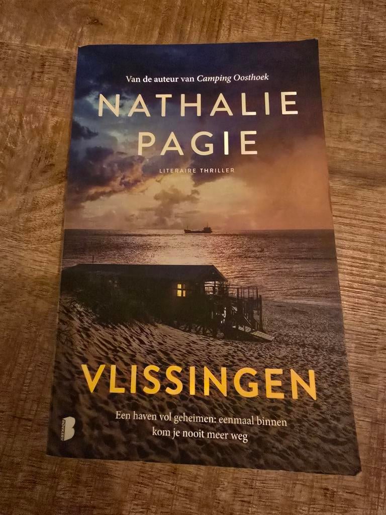 Nieuwstaat boek Nathalie Pagie Vlissingen, thriller, Ophalen of Verzenden, Zo goed als nieuw, Nederland, Nathalie Pagie