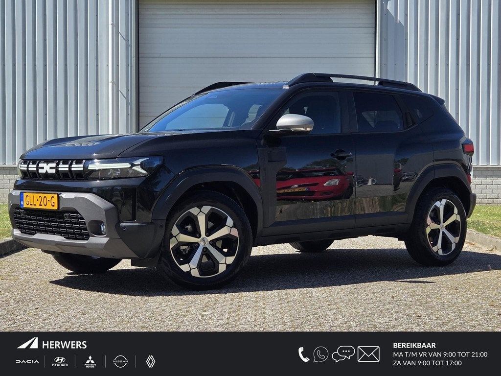 Dacia Duster 1.6 Hybrid 140 Journey / Garantie tot 09-29 of, Stof, Gebruikt, 4 cilinders, Duster