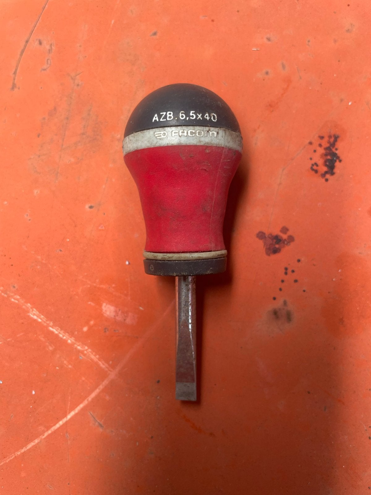 Facom AZB.6,5x40 Schroevendraaier - Gebruikt, Ophalen of Verzenden, Gebruikt, Schroevendraaier, Facom