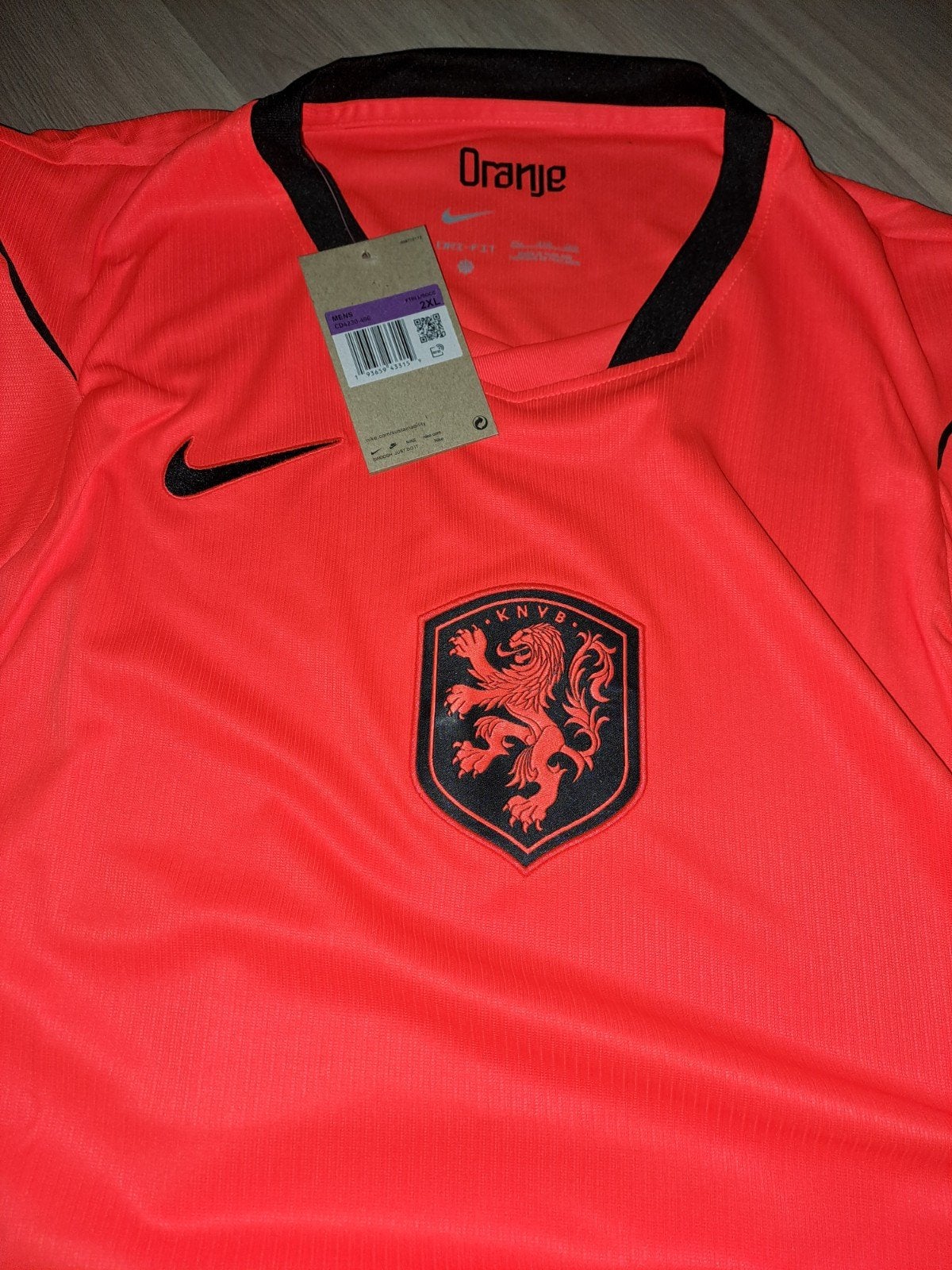Nike KNVB Oranje Thuisshirt XXL - Nieuw met labels, Kleding | Heren, Sportkleding, Nike, Nieuw, Ophalen of Verzenden, Voetbal
