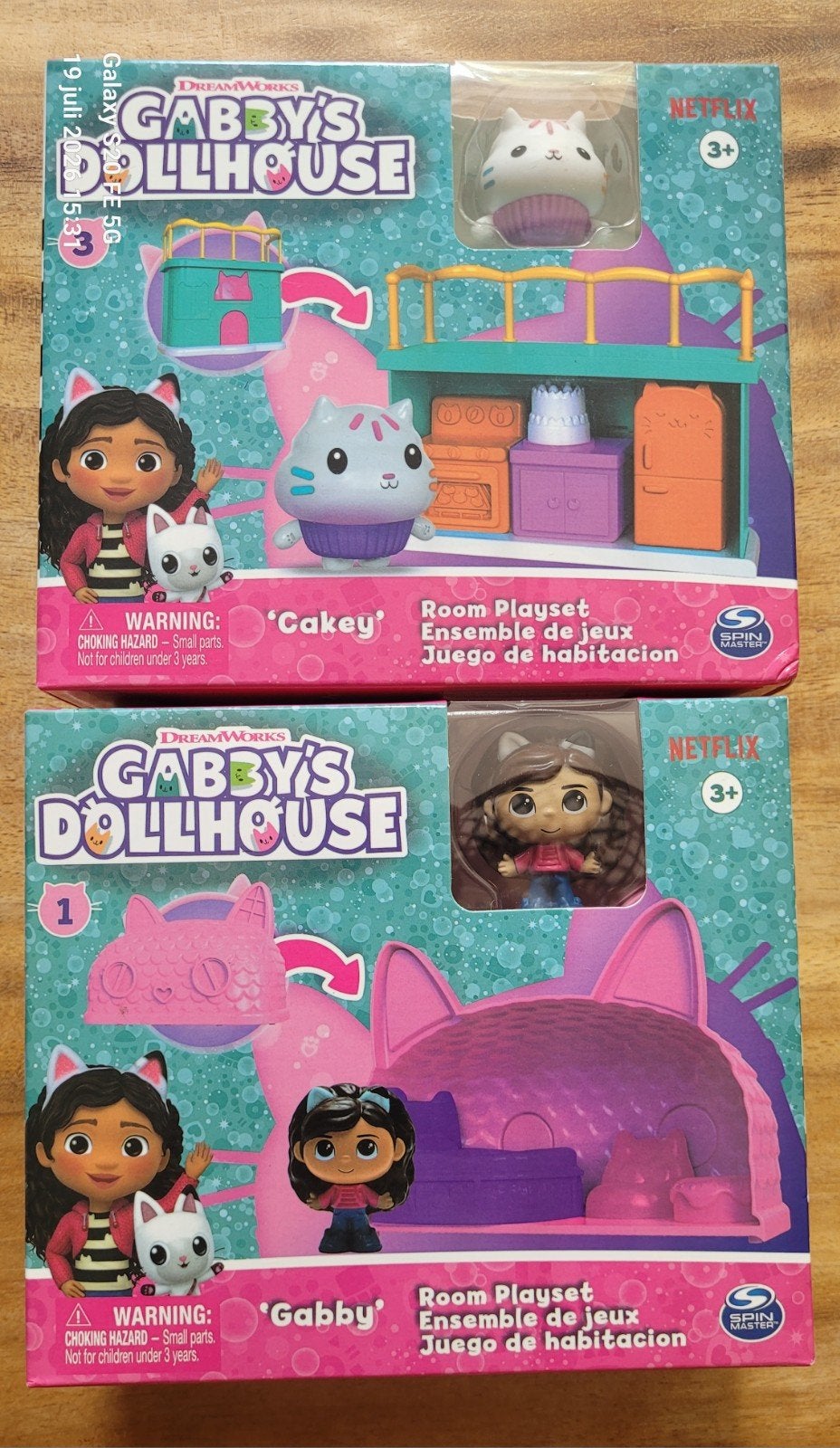 Gabby's Poppenhuis Room Playset - Cakey & Gabby, Kinderen en Baby's, Speelgoed | Overig, Ophalen of Verzenden