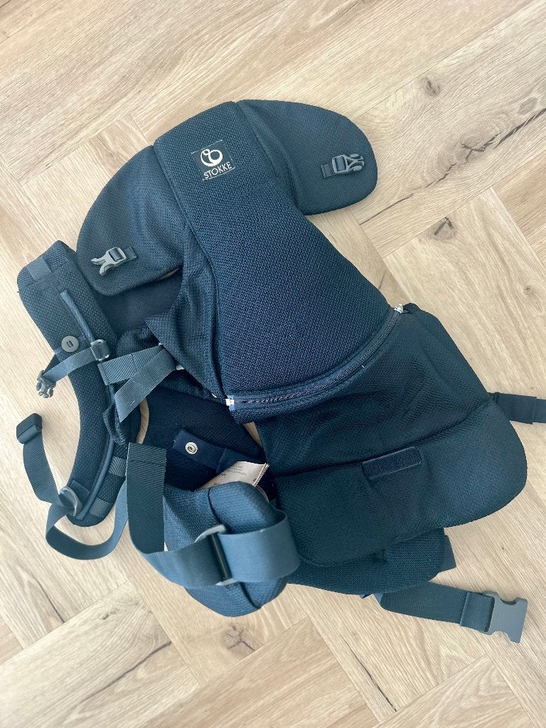 Stokke draagzak – comfortabel & ergonomisch, Gebruikt, Buik of Rug, Draagzak, Ophalen