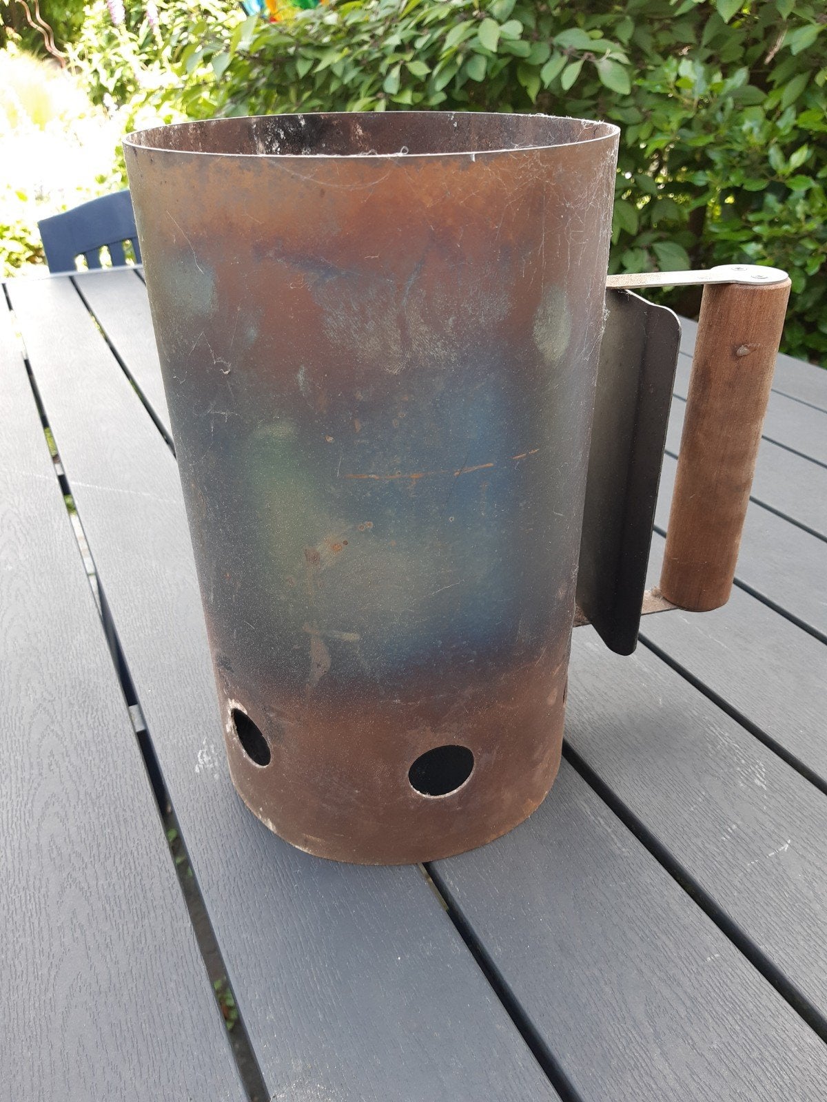 RVS BBQ starter/schoorsteen, Ophalen of Verzenden, Gebruikt, Overige