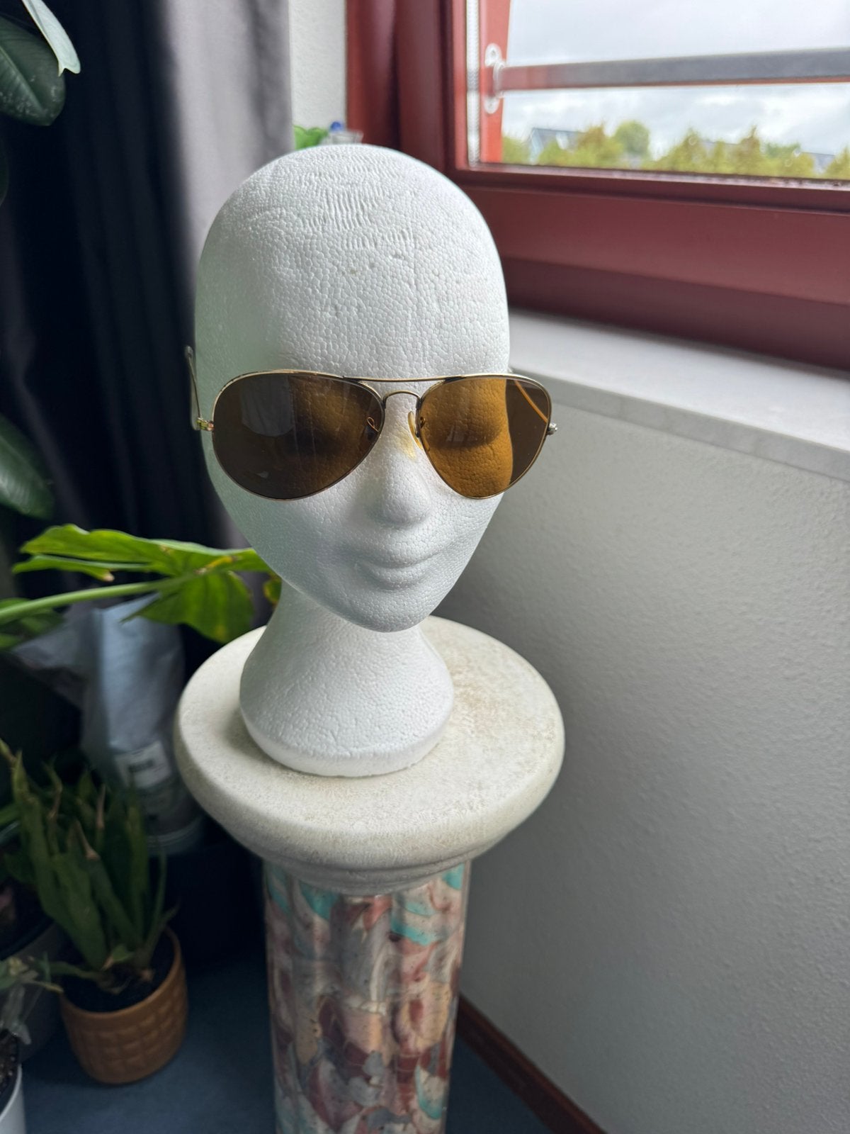 Rare 1970s B&L Ray-Ban USA Outdoorsman Aviator Sunglasses, Gebruikt, Zonnebril, Overige kleuren, Verzenden