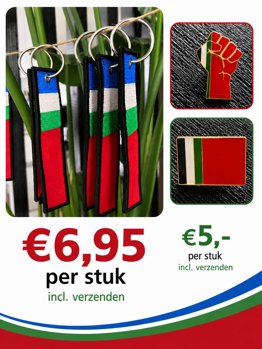Sleutelhanger Maluku, Verzenden, Nieuw