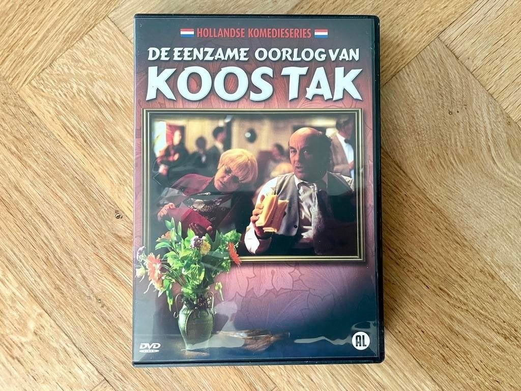 De Eenzame Oorlog van Koos Tak - Serie op DVD (krasvrij), Alle leeftijden, Drama, Zo goed als nieuw, Complete serie