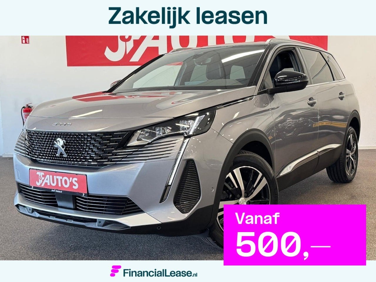 Peugeot 5008 1.2 GT-LINE 7PRS, NAVIGATIE, CAMERA, CRUISE,, 15 km/l, Gebruikt, 1199 cc, 7 stoelen