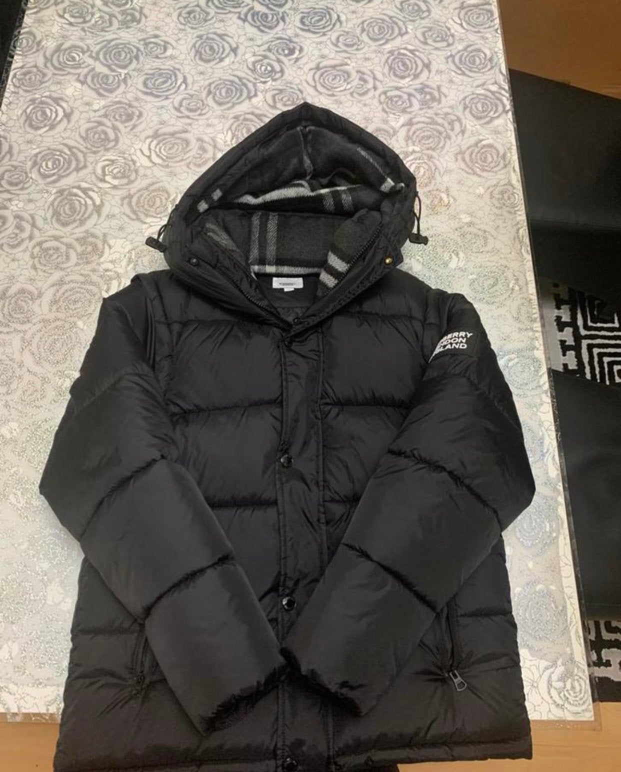 Burberry jas, Kleding | Heren, Ophalen of Verzenden, Zo goed als nieuw, Maat 56/58 (XL), Zwart