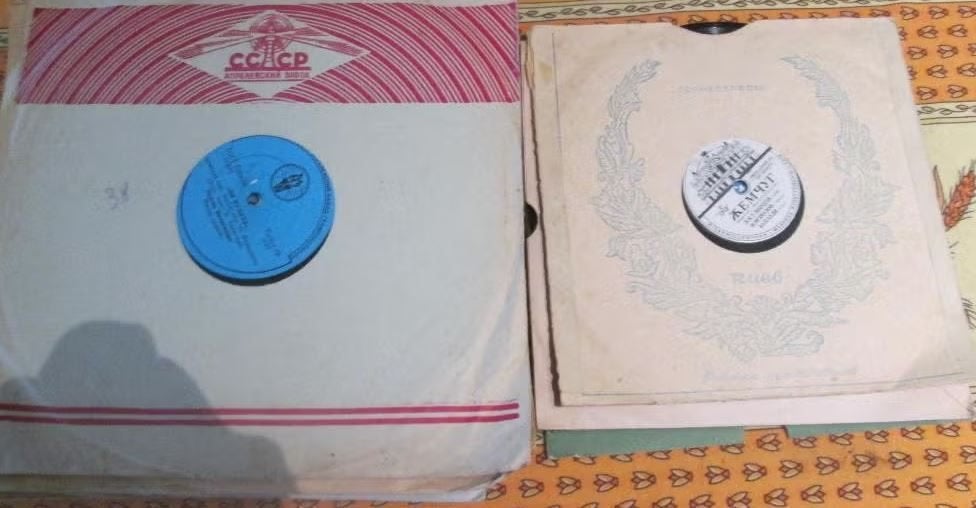 26 Oude Russische 78-Toeren Platen, Ophalen of Verzenden, Zo goed als nieuw, Overige formaten