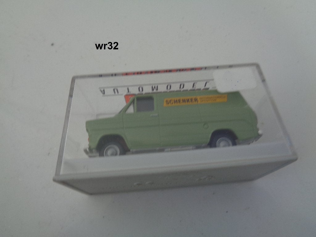 brekina ford transit schenker, Hobby en Vrije tijd, Modelauto's | 1:87, Ophalen of Verzenden, Zo goed als nieuw, Bus of Vrachtwagen