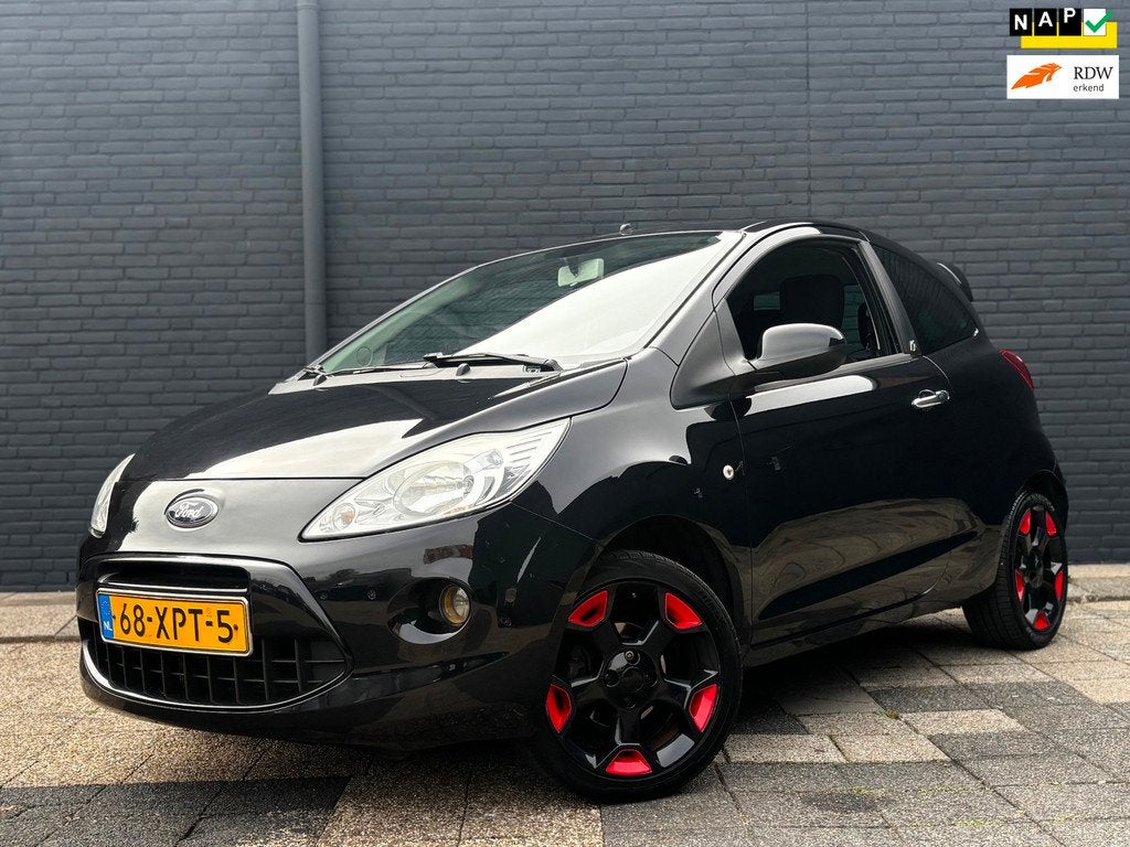Ford Ka 1.2| Metal | Spoiler | Airco | Unieke Auto, Voorwielaandrijving, Euro 5, Gebruikt, 1242 cc