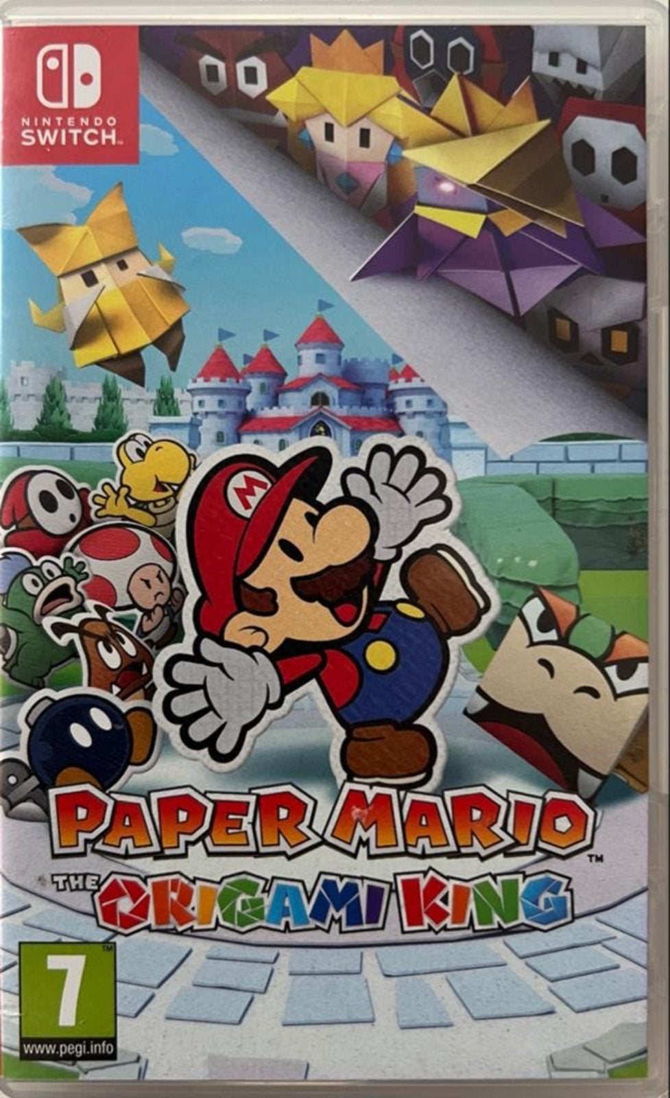 Paper Mario: The Origami King - Nintendo Switch, 1 speler, Ophalen of Verzenden, Zo goed als nieuw, Role Playing Game (Rpg)