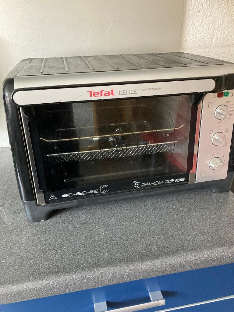 Tefal Delice Turbo OF265830 – compleet – hetelucht + grill, Witgoed en Apparatuur, Ovens, Ophalen, Minder dan 45 cm, Gebruikt