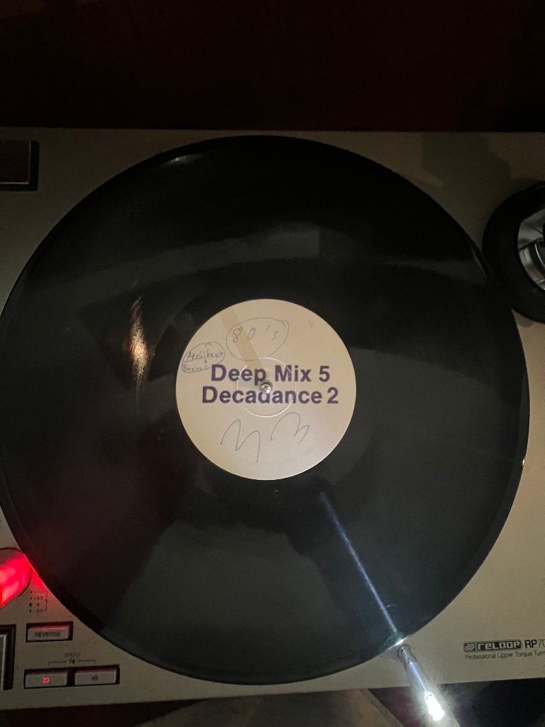 Deep Mix 5 Decadance 2, 80's mix on vinyl, Cd's en Dvd's, Vinyl | Pop, LP, Gebruikt, 12 inch, Verzenden