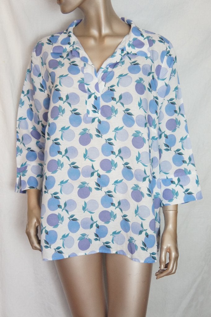 ETERNA blouse maat 44, Verzenden, Zo goed als nieuw, Maat 42/44 (L), Boven de knie