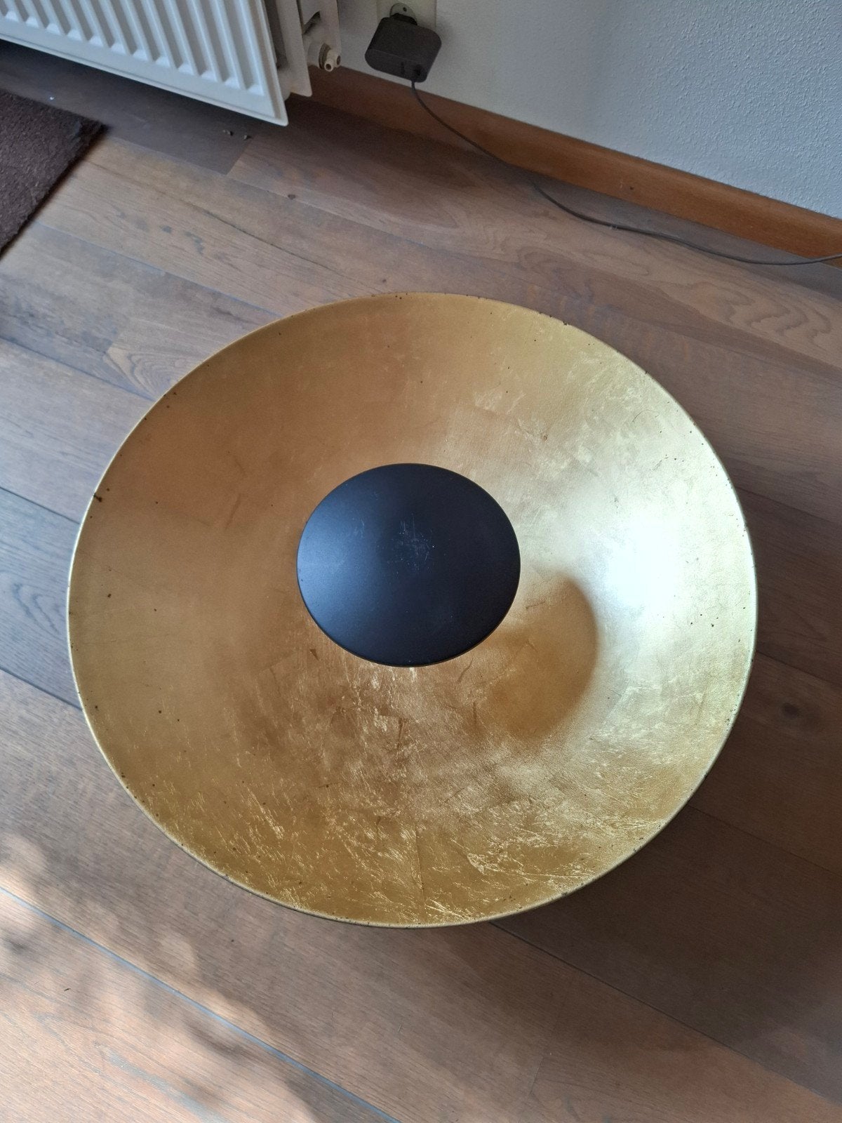 Lindby Plafondlamp Zwart/Goud E27, Lindby, Modern, Zwart, Zo goed als nieuw
