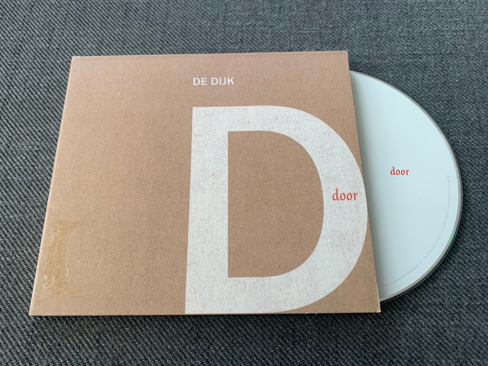 *De Dijk “Door”, Ophalen of Verzenden, Zo goed als nieuw