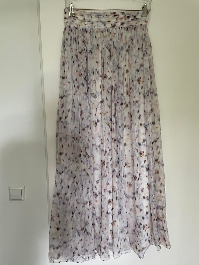 Nieuw met prijsk prachtige lange maxi rok van h&m  mt 38, Kleding | Dames, Rokken, Maat 38/40 (M), Wit, Nieuw, Ophalen of Verzenden