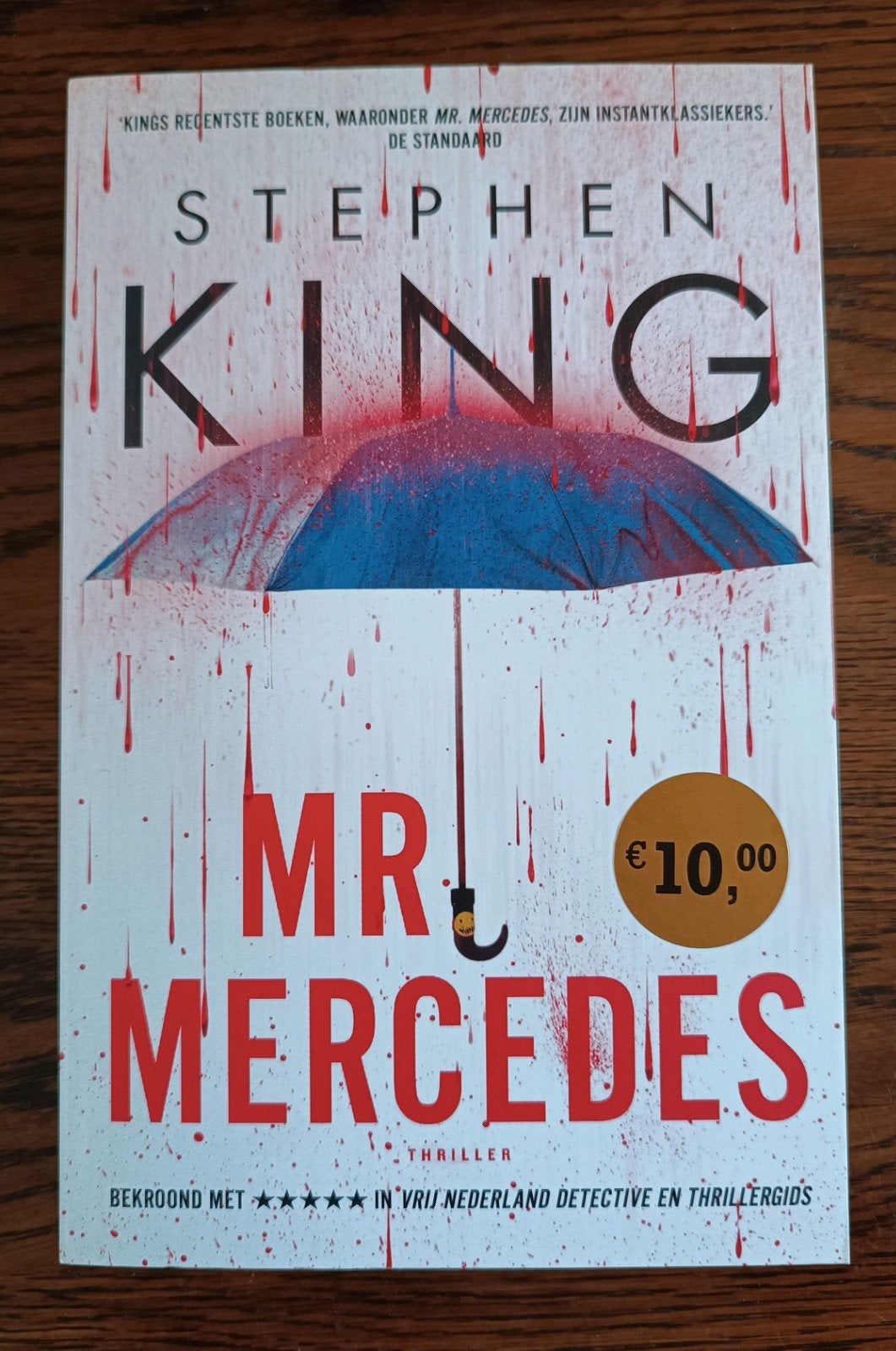Mr. Mercedes - Stephen King (bijna nieuwstaat), Stephen King, Ophalen of Verzenden, Zo goed als nieuw, Nederland