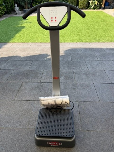 Power maxx Vibrations - spier vibratie training, Sport en Fitness, Ophalen, Buik, Trilplaat, Zo goed als nieuw