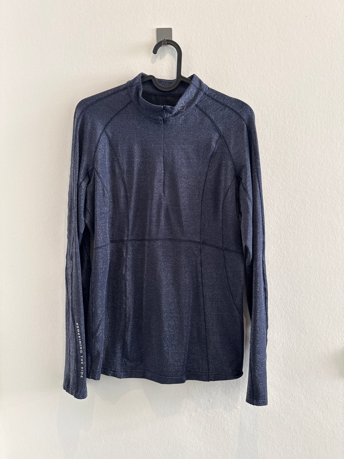 Samshield Premium Line Glitter Shirt ( longsleeve) Maat M, Blauw, Kinderen, Ademend, Ophalen of Verzenden
