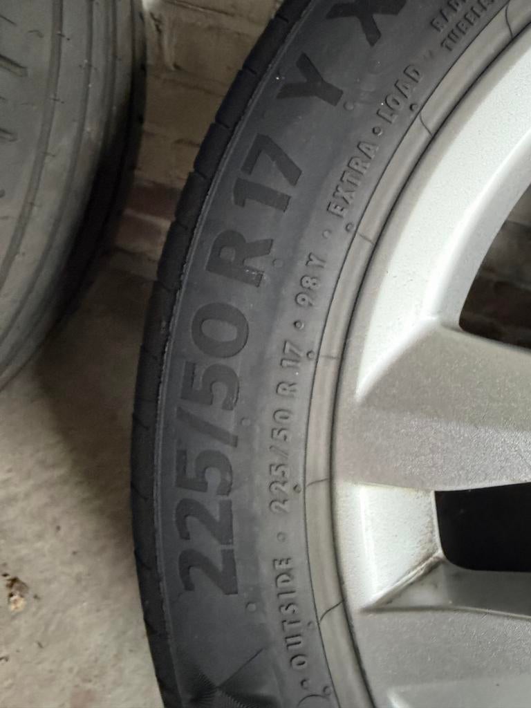17 INCH Mercedes C klasse Velgen W205 +TPMS, Ophalen of Verzenden, Zo goed als nieuw