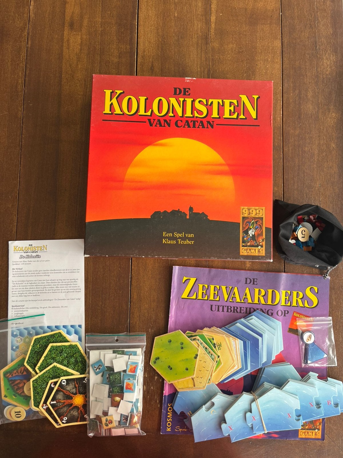 Kolonisten v. Catan, uitbreiding Zeevaarders en De Koloniën, Ophalen of Verzenden, Zo goed als nieuw