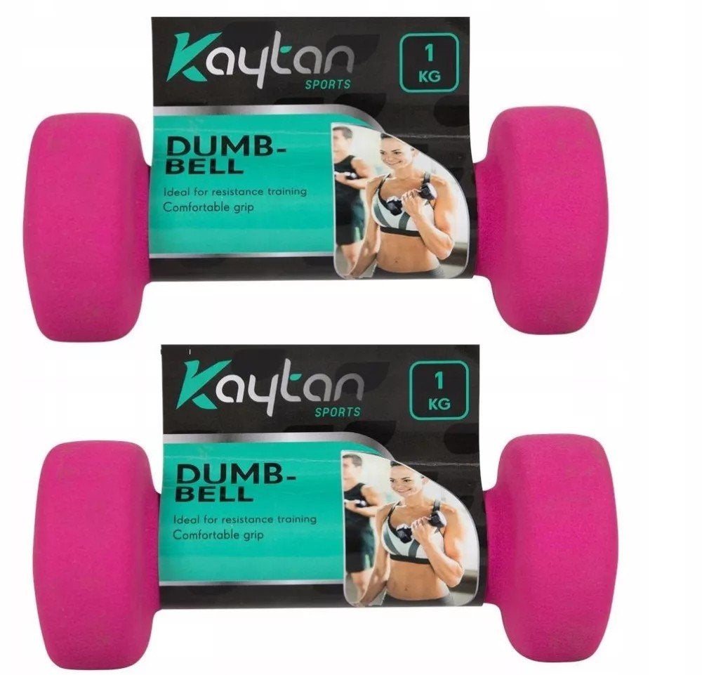 Kaytan Dumbbells 2x 1kg - Nieuw, Ophalen, Nieuw, Armen, Dumbbell