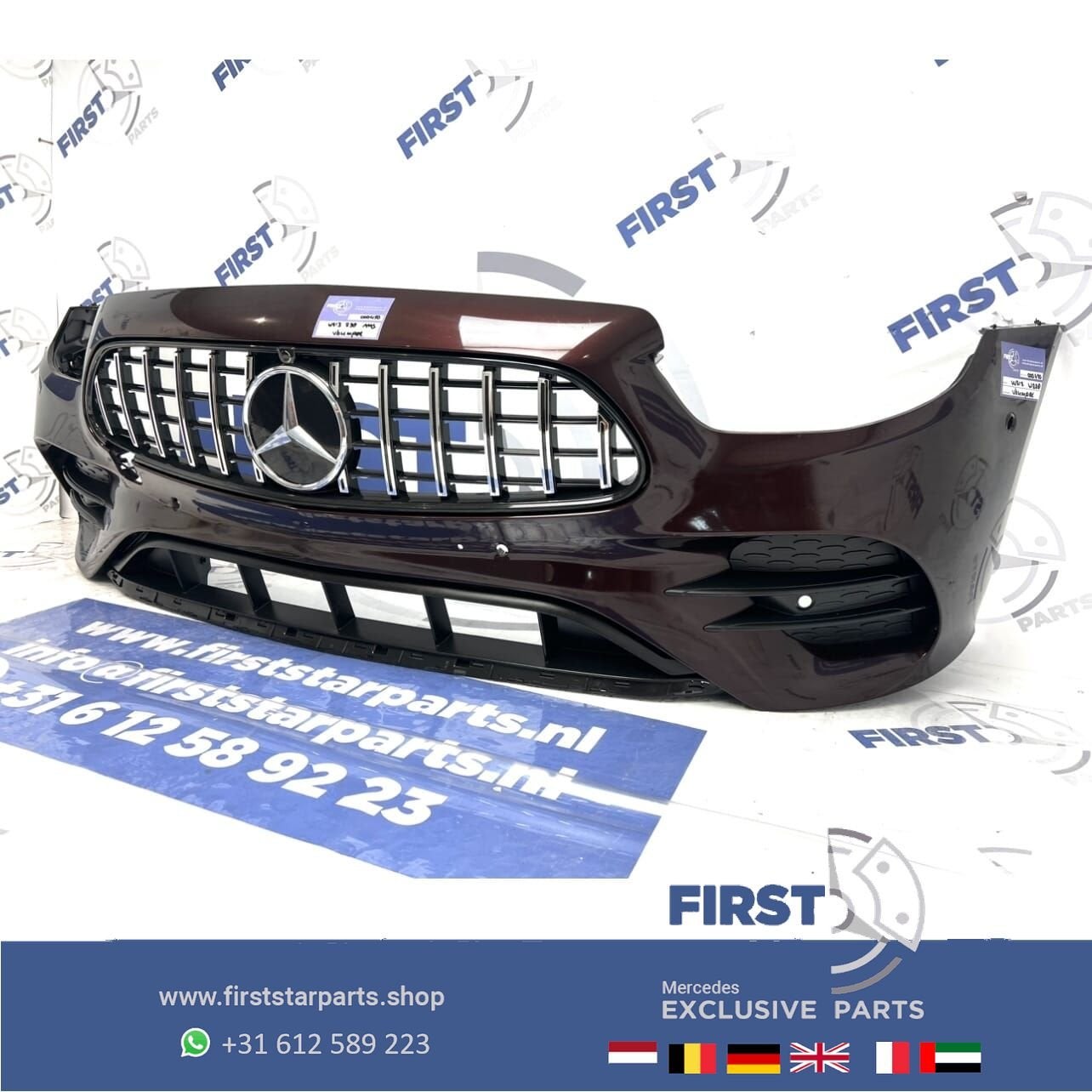 W213 W238 E43 E53 FACELIFT AMG VOORBUMPER PAARS E Klasse + M, Gebruikt, -, Voor, Ophalen of Verzenden