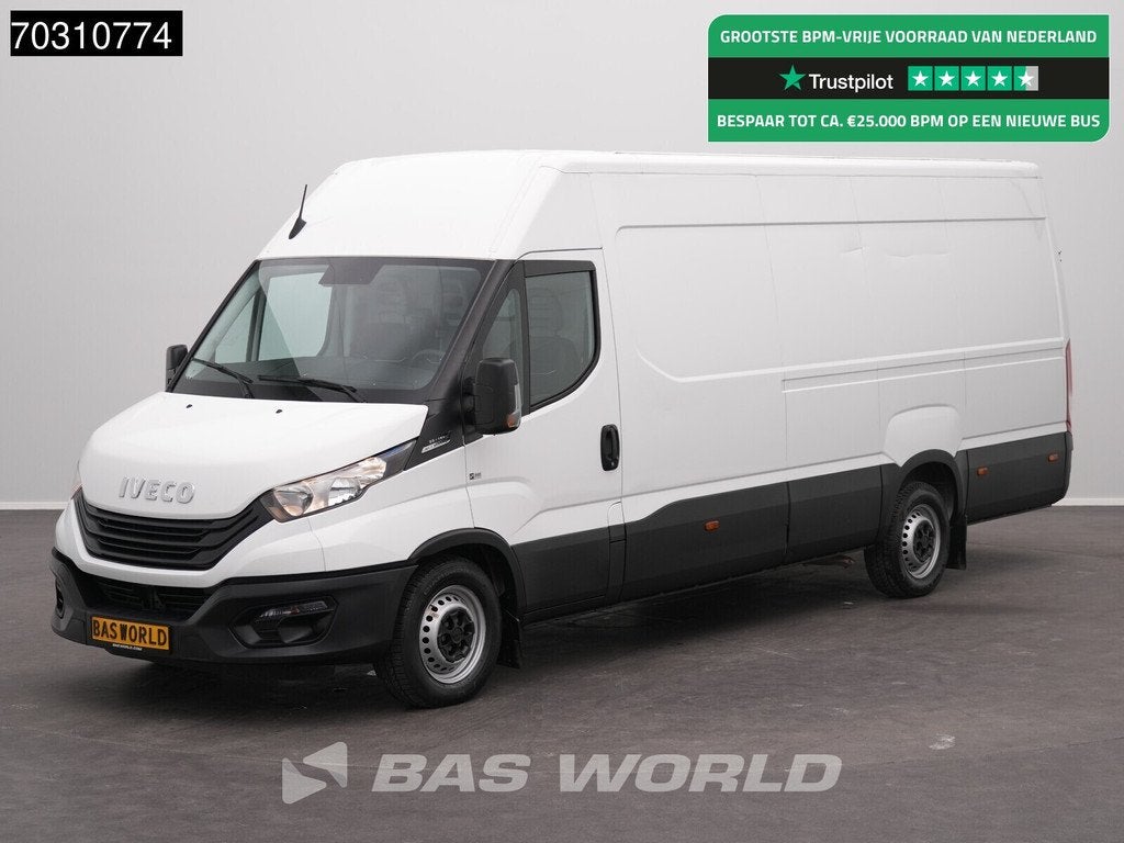 Iveco Daily 35S16 Automaat 160PK L3H2 3,5t Trekgewicht Airco, Auto's, Automaat, Stof, Gebruikt, Euro 6
