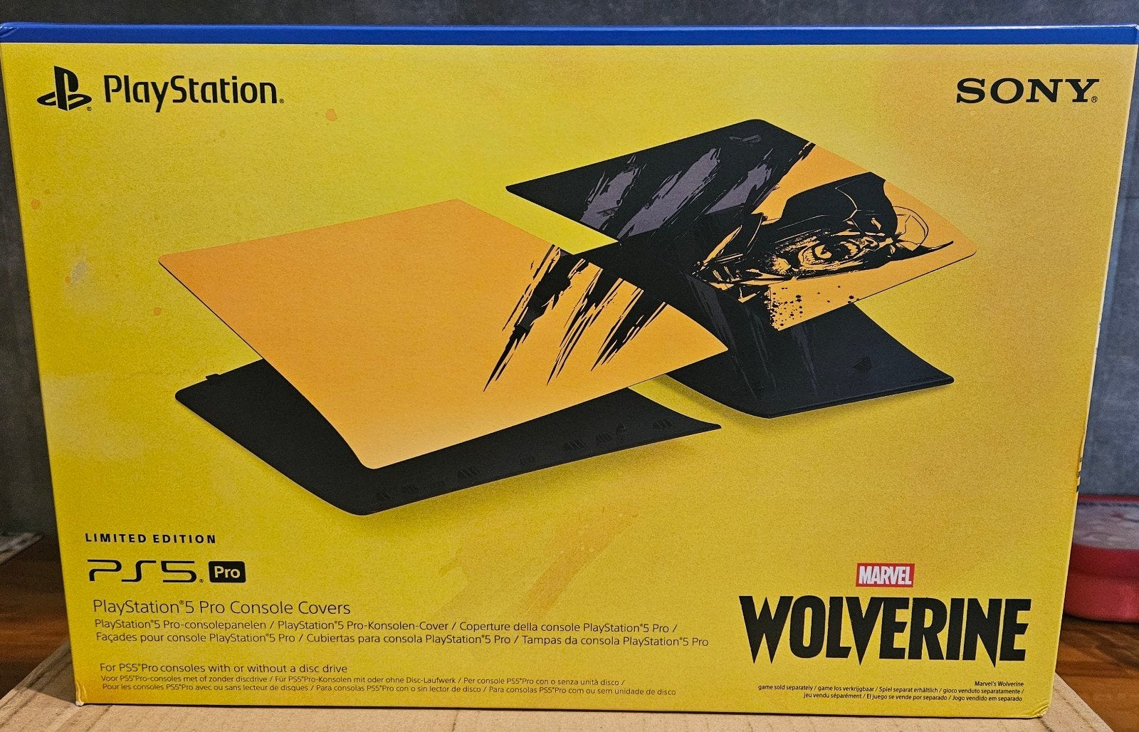 PS5 Pro Console Covers Limited Edition Marvel Wolverine, Ophalen of Verzenden, Nieuw, Overige typen, PlayStation 5