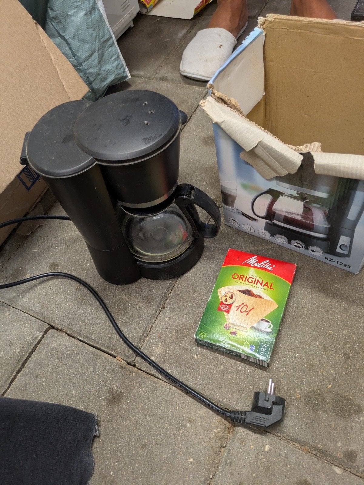 Tristar Koffiezetapparaat - Zwart, Witgoed en Apparatuur, Ophalen, Afneembaar waterreservoir, Gebruikt, Koffiemachine