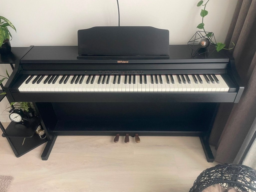 Digitale Piano Roland RP501R, Ophalen, Gebruikt, Zwart, Digitaal