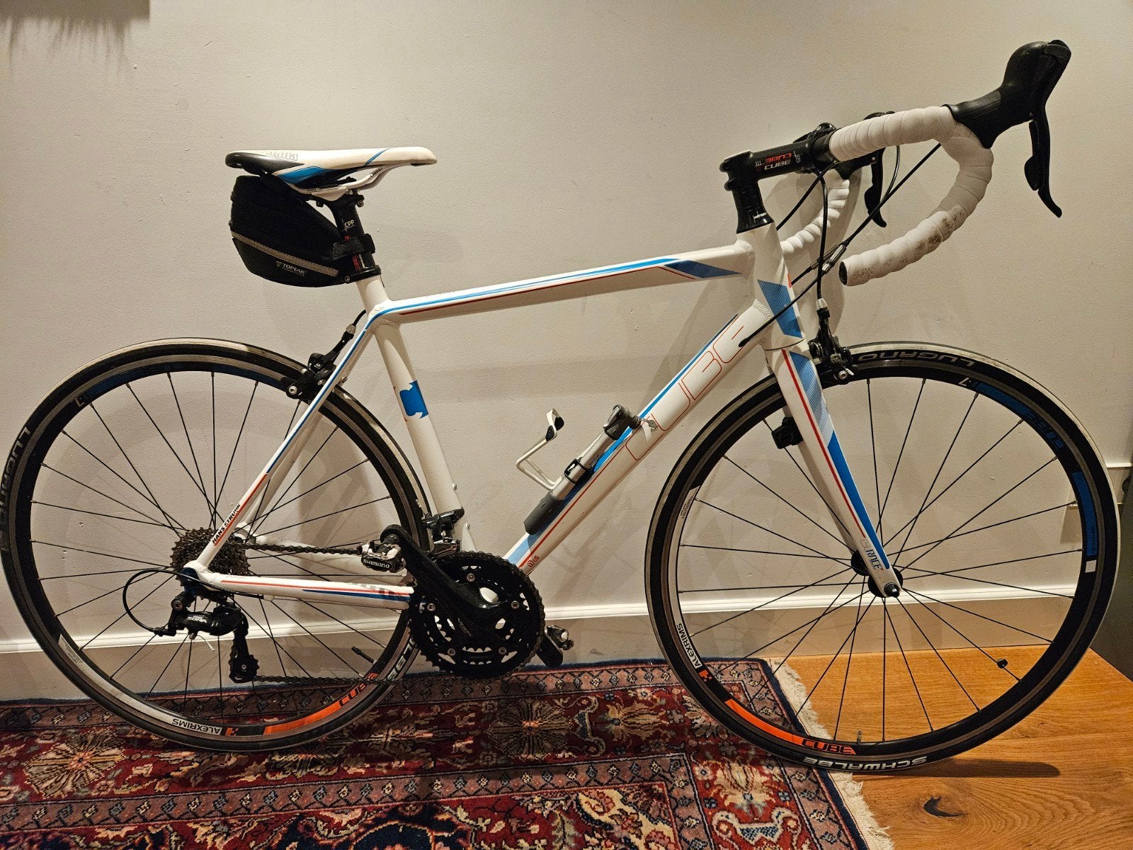 Cube Axial wls racefiets dames, 28 inch, Gebruikt, Velgrem, Aluminium