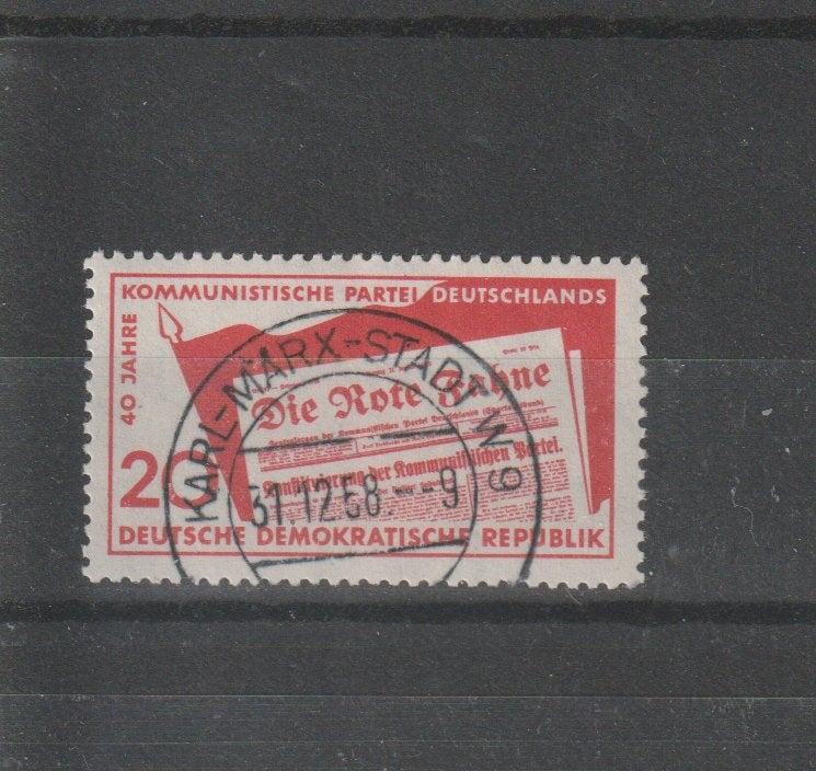 DDR 1958, Michel 672, Gestempeld., Postzegels en Munten, Verzenden, DDR, Gestempeld