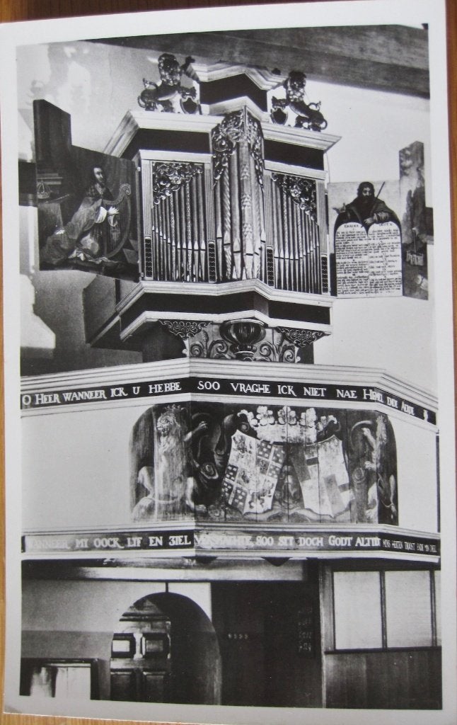 Orgel uit de kerk in Midwolde (Gr), 17e eeuws, Verzenden, 1960 tot 1980, Ongelopen, Groningen
