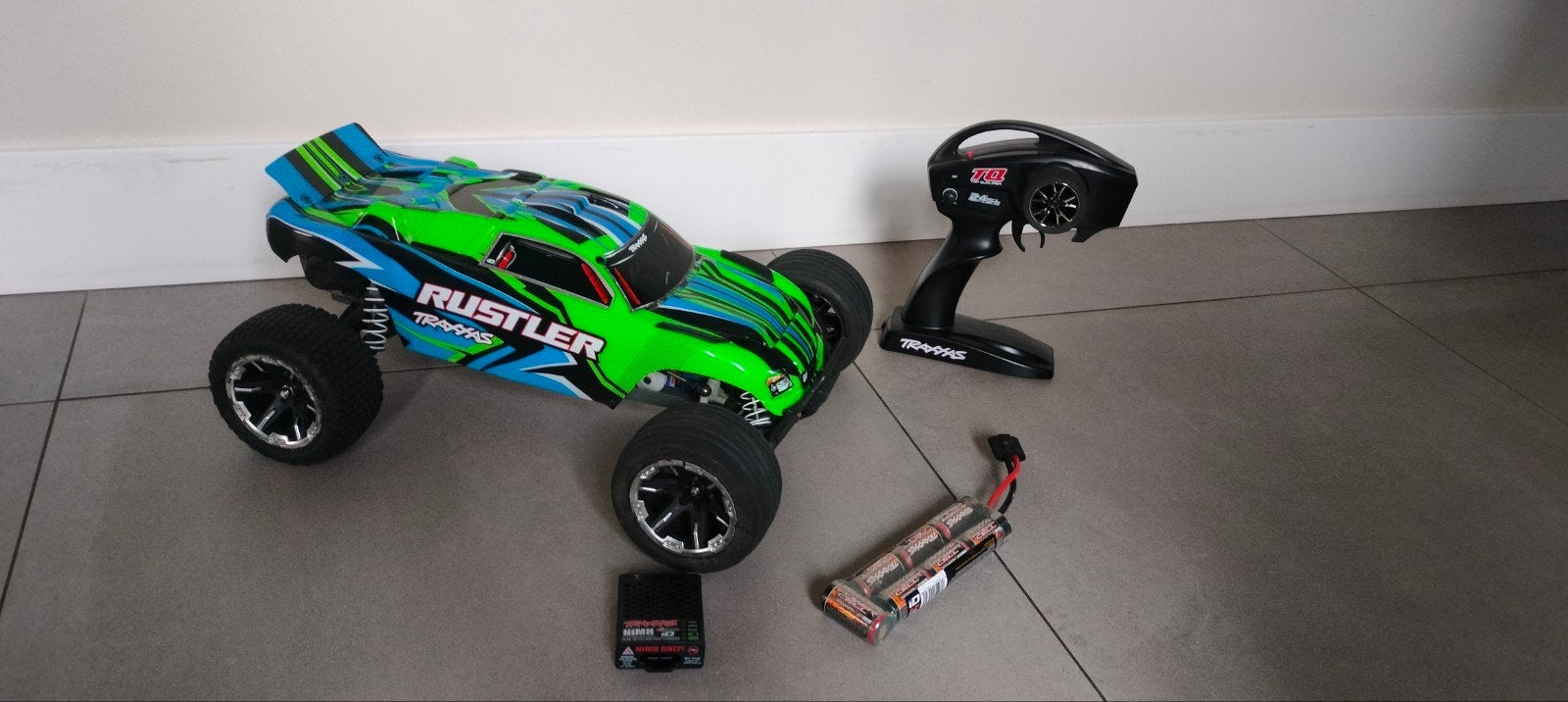 Traxxas Rustler 2WD RC Auto - Klaar om te rijden!, Ophalen