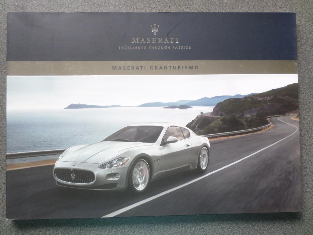 Maserati Gran Turismo Brochure, Boeken, Auto's | Folders en Tijdschriften, Zo goed als nieuw, Overige merken, Ophalen of Verzenden