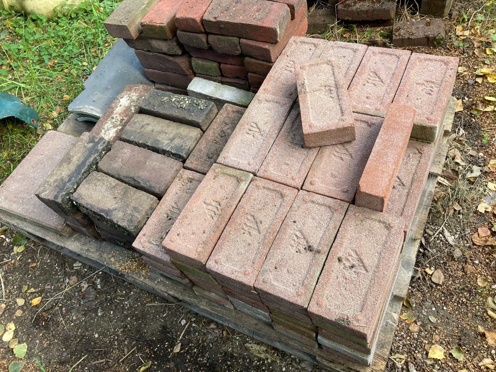 Mix assortie stenen, Doe-het-zelf en Verbouw, Ophalen, Gebruikt, Bakstenen