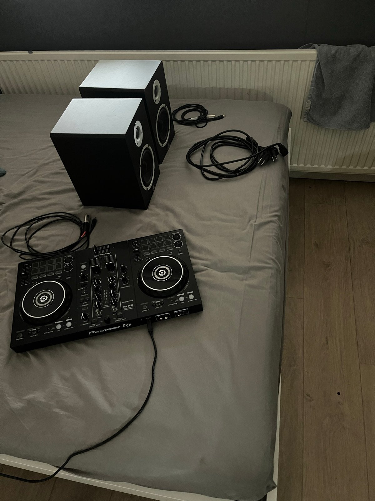 Pioneer DDJ-400 DJ-set met Devine MR-5A speakers, Ophalen, Zo goed als nieuw, Dj-set, Pioneer