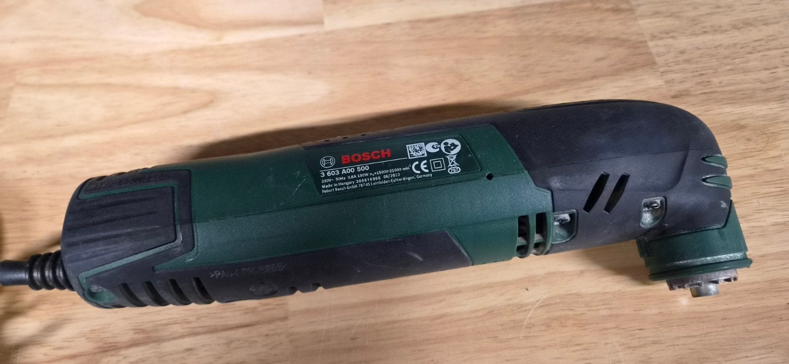 Bosch PMF 190 E Multitool - Zo goed als nieuw, Ophalen of Verzenden, Gebruikt, Multitool, Bosch