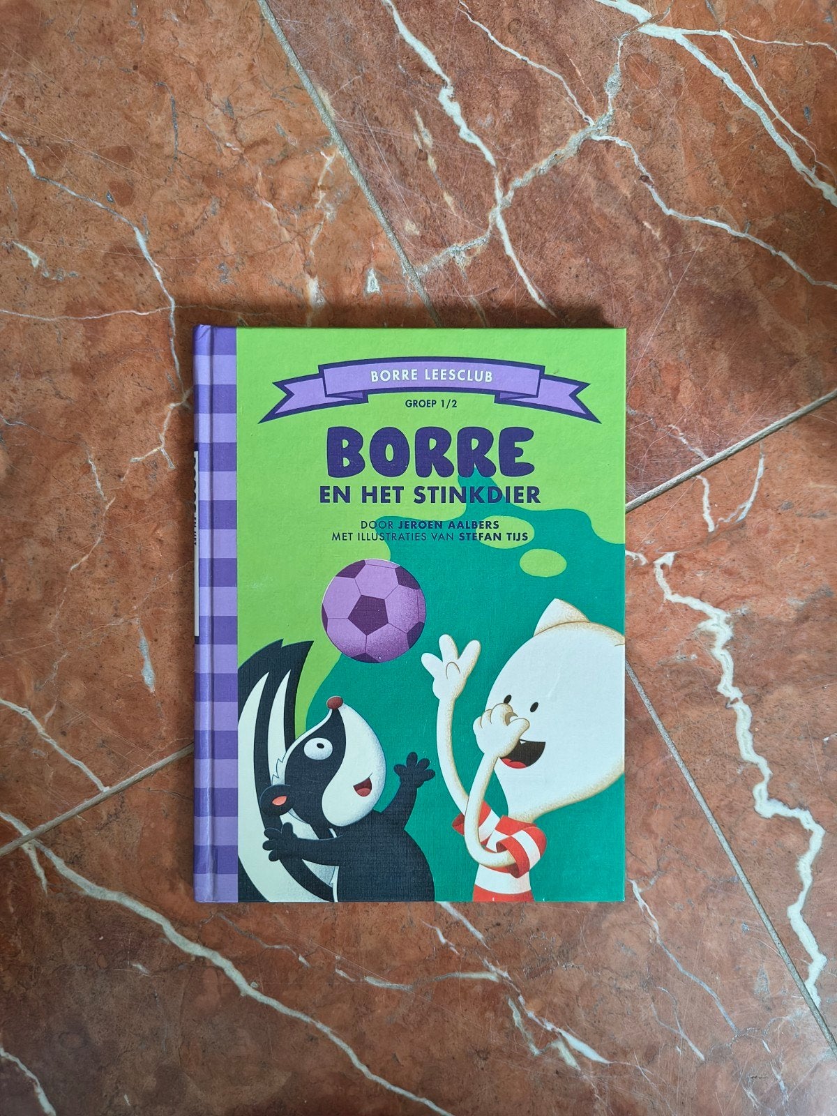 Borre en het Stinkdier - Borre Leesclub Groep 1/2, Boeken, 5 of 6 jaar, Fictie algemeen, Jongen of Meisje, Ophalen of Verzenden