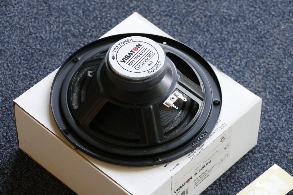 4 stuks Luidspreker Visaton W 200 NG 4Ohm, Ophalen of Verzenden, Nieuw